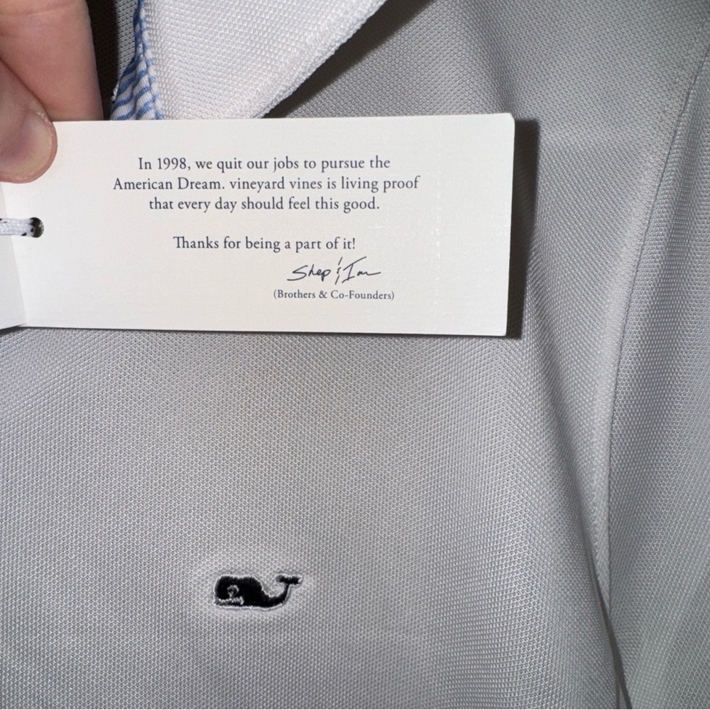 Vineyard Vines Woman’s Performance Pique Polo - Picture 11 of 11